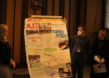 Workshop: Jak se stát sebeobhájcem (Klára Chalupová, Aleš Vojáček, Martina Hronová, Jan Hamák)
